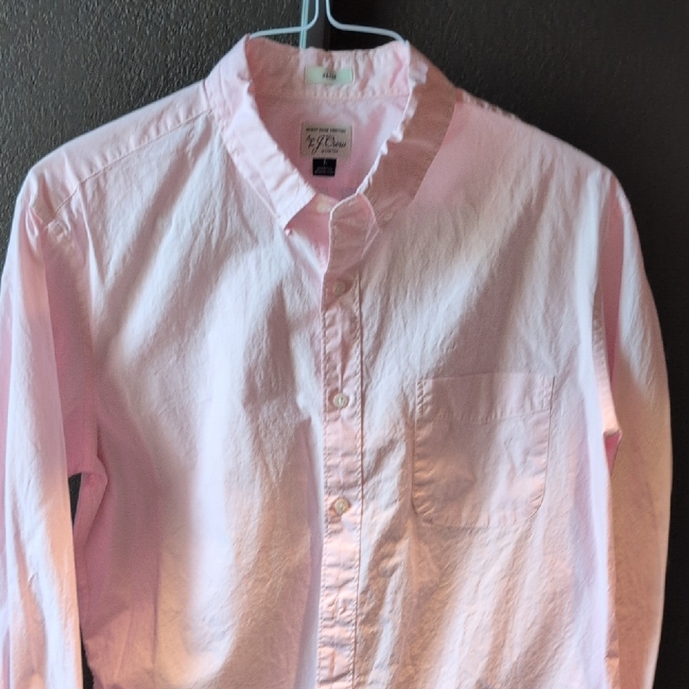 J. Crew Secret Wash Buttondown_Pink
